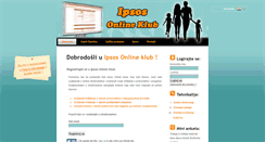 Desktop Screenshot of online.ipsosadria.com