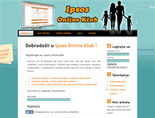 Tablet Screenshot of online.ipsosadria.com